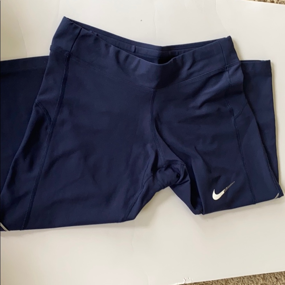 Nike Navy blue Capri leggings